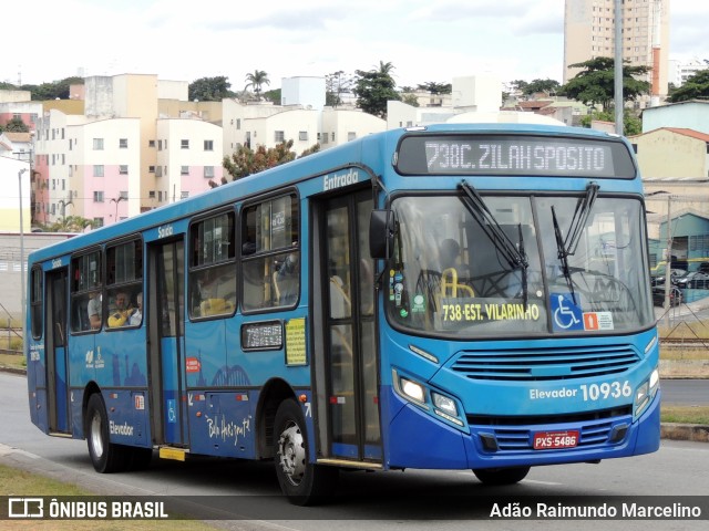 Auto Omnibus Floramar 10936 na cidade de Belo Horizonte, Minas Gerais, Brasil, por Adão Raimundo Marcelino. Número da foto: #11273799.