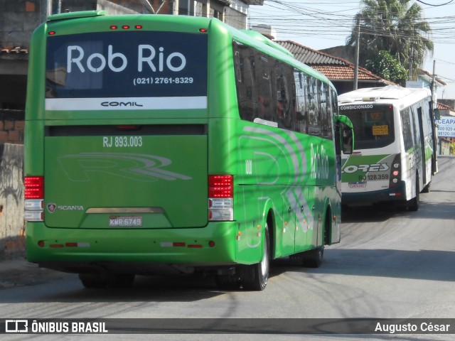 Rob Rio RJ 893.003 na cidade de Nova Iguaçu, Rio de Janeiro, Brasil, por Augusto César. ID da foto: 11273222.