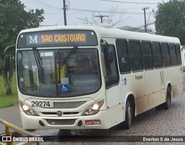 Viação Piraquara 29274 na cidade de Piraquara, Paraná, Brasil, por Everton S de Jesus. Número da foto: #11272924.