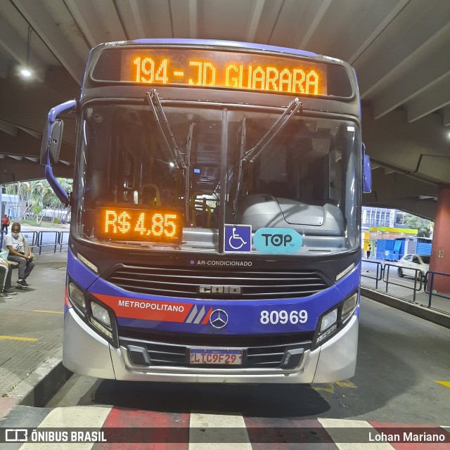 Next Mobilidade - ABC Sistema de Transporte 80.969 na cidade de São Caetano do Sul, São Paulo, Brasil, por Lohan Mariano. ID da foto: 11271241.