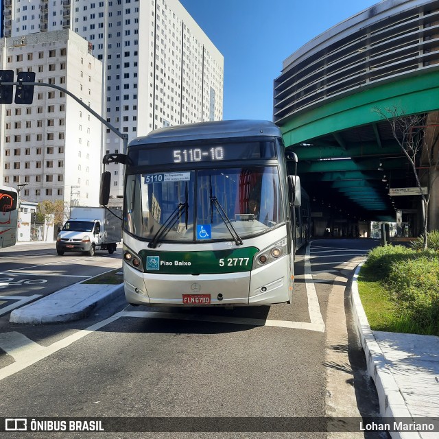 Via Sudeste Transportes S.A. 5 2777 na cidade de São Paulo, São Paulo, Brasil, por Lohan Mariano. ID da foto: 11275786.