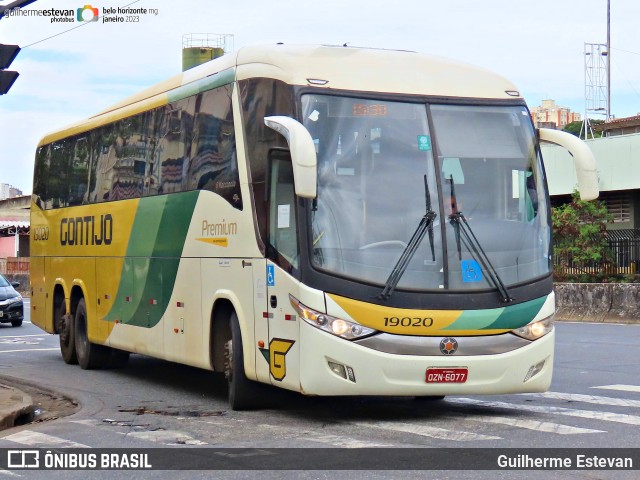 Empresa Gontijo de Transportes 19020 na cidade de Belo Horizonte, Minas Gerais, Brasil, por Guilherme Estevan. ID da foto: 11275758.