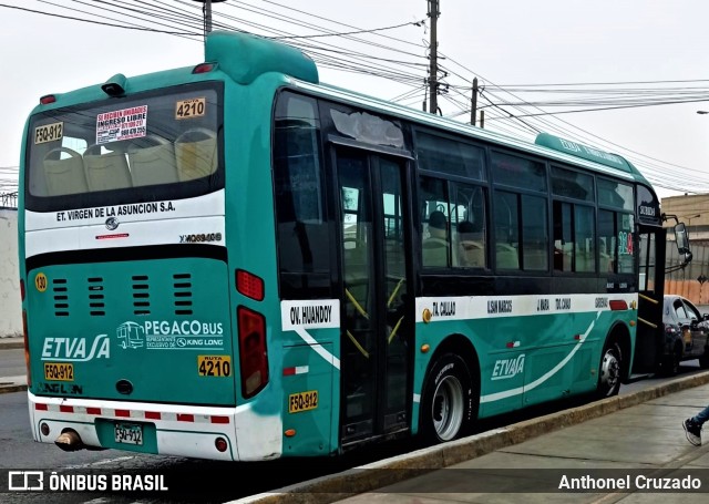 ETVASA - Empresa de Transportes Virgen de la Assunción S. A. 130 na cidade de Lima, Lima, Lima Metropolitana, Peru, por Anthonel Cruzado. ID da foto: 11275956.