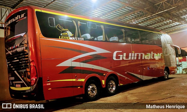 Guimatur Transporte e Turismo 22000 na cidade de Deodápolis, Mato Grosso do Sul, Brasil, por Matheus Henrique. Número da foto: #11275696.