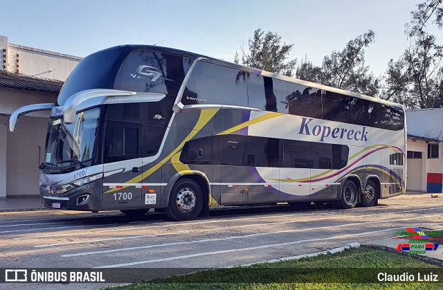 Kopereck Turismo 1700 na cidade de Rio de Janeiro, Rio de Janeiro, Brasil, por Claudio Luiz. Número da foto: #11274841.