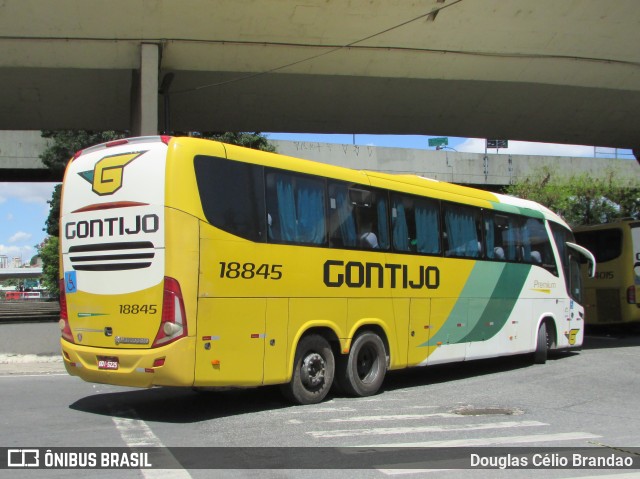 Empresa Gontijo de Transportes 18845 na cidade de Belo Horizonte, Minas Gerais, Brasil, por Douglas Célio Brandao. ID da foto: 11274649.