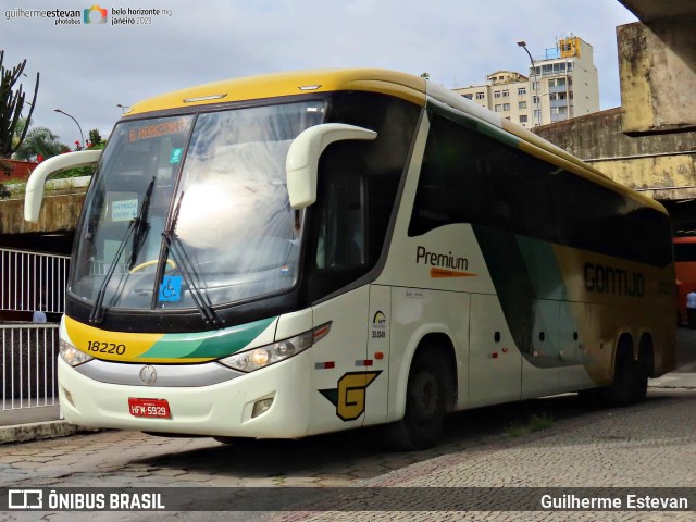 Empresa Gontijo de Transportes 18220 na cidade de Belo Horizonte, Minas Gerais, Brasil, por Guilherme Estevan. ID da foto: 11275654.