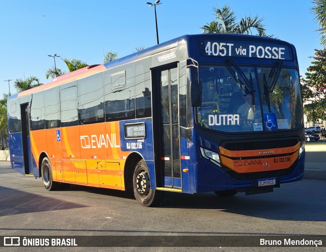 Evanil Transportes e Turismo RJ 132.156 na cidade de Rio de Janeiro, Rio de Janeiro, Brasil, por Bruno Mendonça. Número da foto: #11275380.