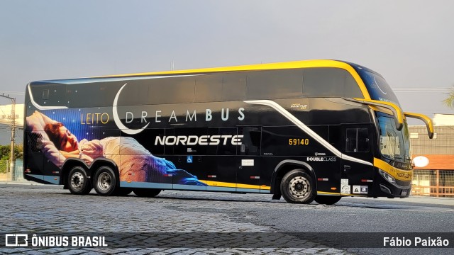 Expresso Nordeste 59140 na cidade de Balneário Camboriú, Santa Catarina, Brasil, por Fábio Paixão. Número da foto: #11275828.