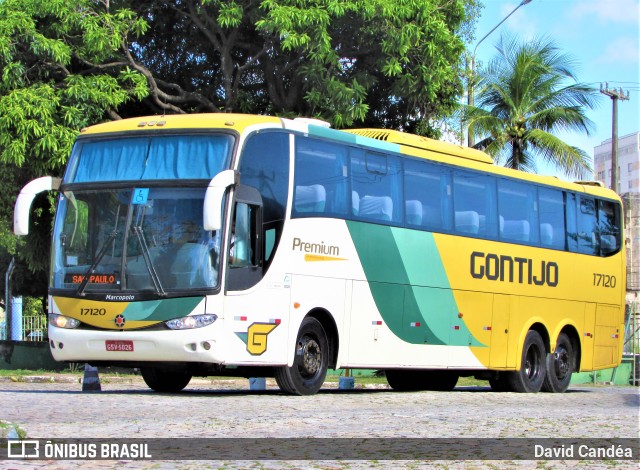 Empresa Gontijo de Transportes 17120 na cidade de Fortaleza, Ceará, Brasil, por David Candéa. Número da foto: #11274952.