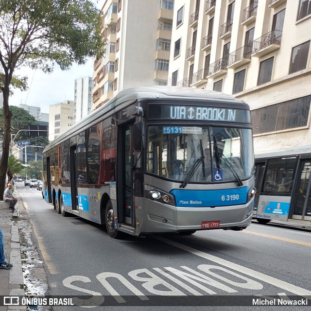 Viação Paratodos > São Jorge > Metropolitana São Paulo > Mobibrasil 6 3190 na cidade de São Paulo, São Paulo, Brasil, por Michel Nowacki. Número da foto: #11275713.