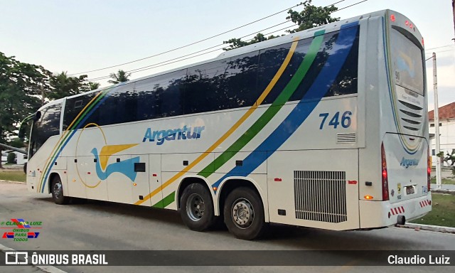 Transporte Argenta - Argentur 746 na cidade de Rio de Janeiro, Rio de Janeiro, Brasil, por Claudio Luiz. ID da foto: 11275033.