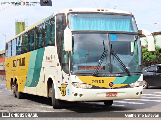 Empresa Gontijo de Transportes 14165 na cidade de Belo Horizonte, Minas Gerais, Brasil, por Guilherme Estevan. ID da foto: 11275663.