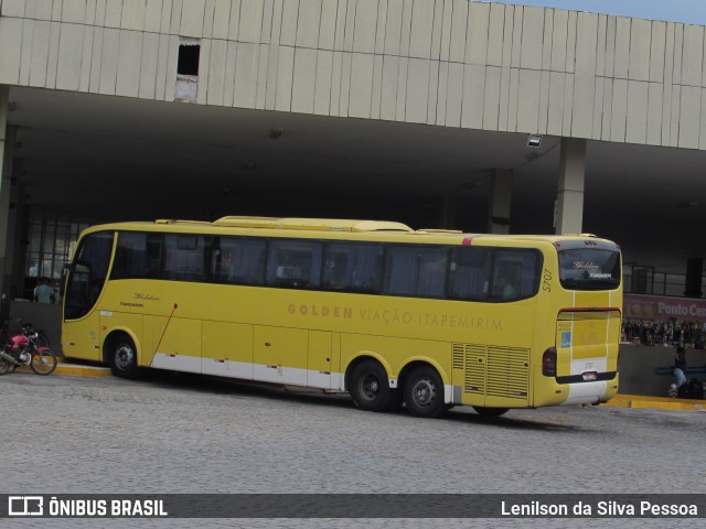 Viação Itapemirim 5707 na cidade de Caruaru, Pernambuco, Brasil, por Lenilson da Silva Pessoa. ID da foto: 11275491.