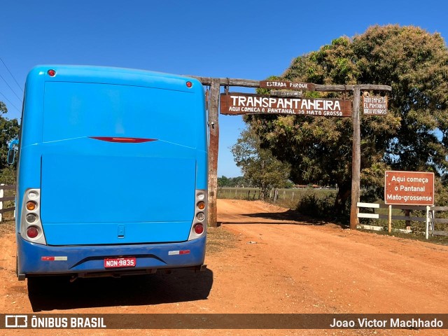 Viação Juína 1006 na cidade de Poconé, Mato Grosso, Brasil, por Joao Victor Machhado. ID da foto: 11275114.