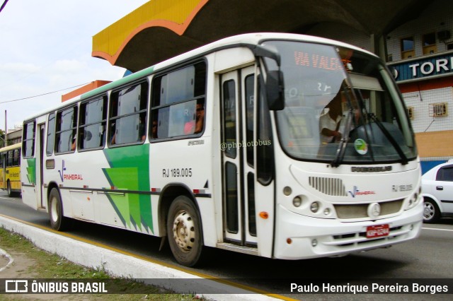 Viação Pinheiral RJ 189.005 na cidade de Volta Redonda, Rio de Janeiro, Brasil, por Paulo Henrique Pereira Borges. Número da foto: #11275558.