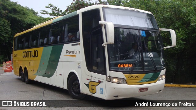 Empresa Gontijo de Transportes 12570 na cidade de São Paulo, São Paulo, Brasil, por André Lourenço de Freitas. ID da foto: 11274173.