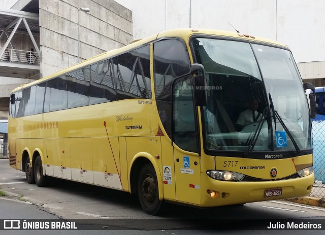 Viação Itapemirim 5717 na cidade de Campinas, São Paulo, Brasil, por Julio Medeiros. ID da foto: 11275135.