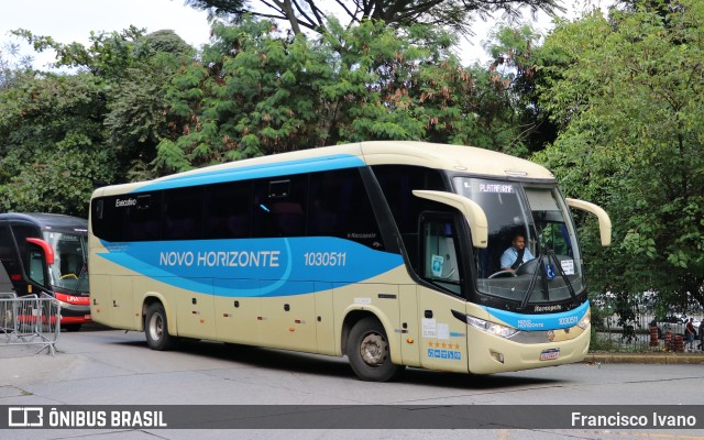 Viação Novo Horizonte 1030511 na cidade de São Paulo, São Paulo, Brasil, por Francisco Ivano. Número da foto: #11274540.