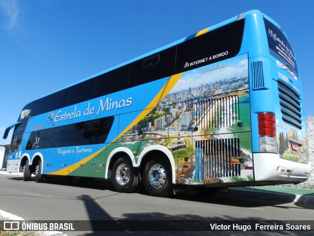 Estrela de Minas Viagens e Turismo 110000 na cidade de Trindade, Goiás, Brasil, por Victor Hugo  Ferreira Soares. ID da foto: 11274399.