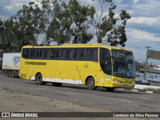 Viação Itapemirim 8501 na cidade de Caruaru, Pernambuco, Brasil, por Lenilson da Silva Pessoa. ID da foto: 11278070.