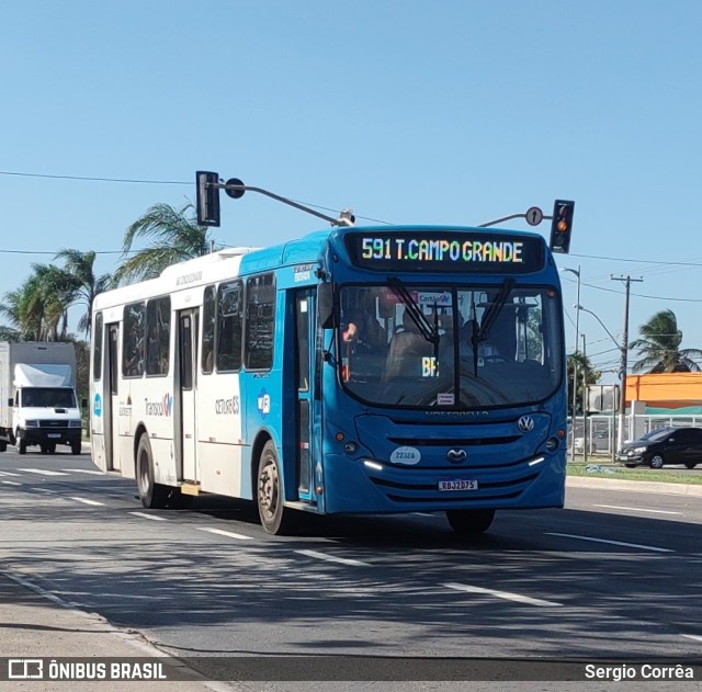 Nova Transporte 22328 na cidade de Vitória, Espírito Santo, Brasil, por Sergio Corrêa. ID da foto: 11276500.