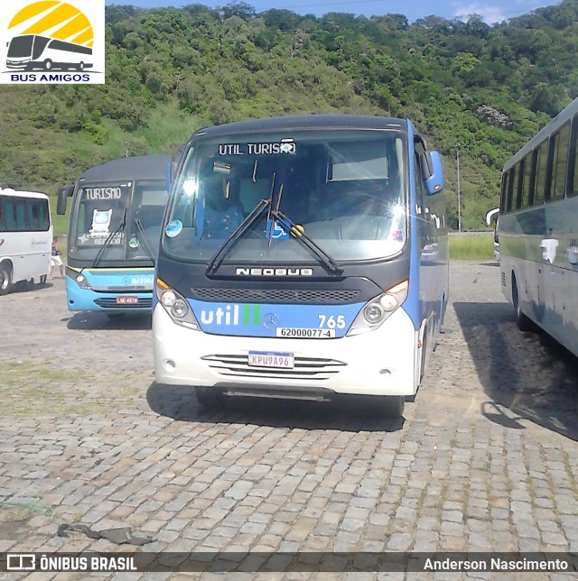 UTIL - União Transporte Interestadual de Luxo 765 na cidade de Guapimirim, Rio de Janeiro, Brasil, por Anderson Nascimento . ID da foto: 11276722.