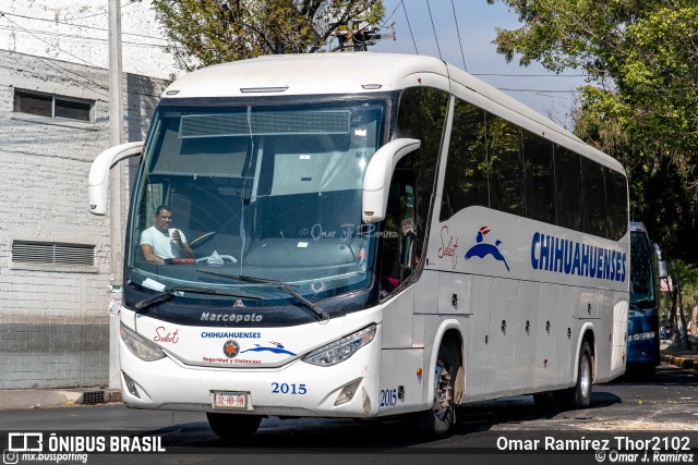 Transportes Chihuahuenses 2015 na cidade de Gustavo A. Madero, Ciudad de México, México, por Omar Ramírez Thor2102. ID da foto: 11277354.