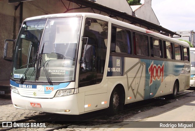 Auto Viação 1001 RJ 108.432 na cidade de Rio de Janeiro, Rio de Janeiro, Brasil, por Rodrigo Miguel. Número da foto: #11276756.