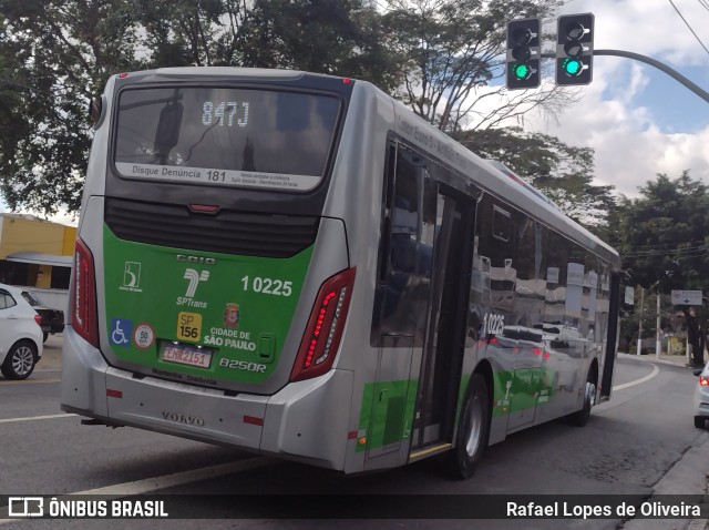 Viação Santa Brígida 1 0225 na cidade de São Paulo, São Paulo, Brasil, por Rafael Lopes de Oliveira. Número da foto: #11276379.