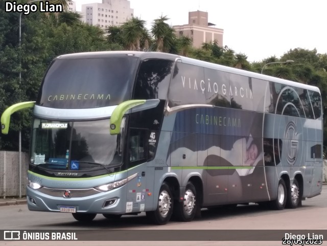 Viação Garcia 80026 na cidade de Curitiba, Paraná, Brasil, por Diego Lian. Número da foto: #11278727.