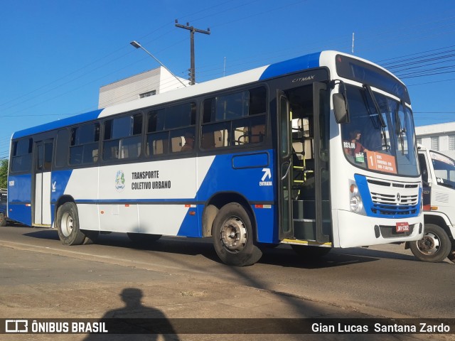 Transvida Transporte Coletivo 1838 na cidade de Ji-Paraná, Rondônia, Brasil, por Gian Lucas  Santana Zardo. Número da foto: #11276702.