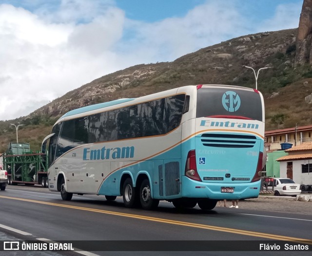 Emtram 4780 na cidade de Milagres, Bahia, Brasil, por Flávio  Santos. Número da foto: #11276856.