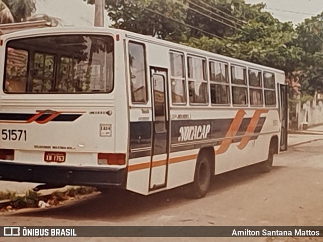 Viação Novacap 51571 na cidade de Rio de Janeiro, Rio de Janeiro, Brasil, por Amilton Santana Mattos. Número da foto: #11278820.