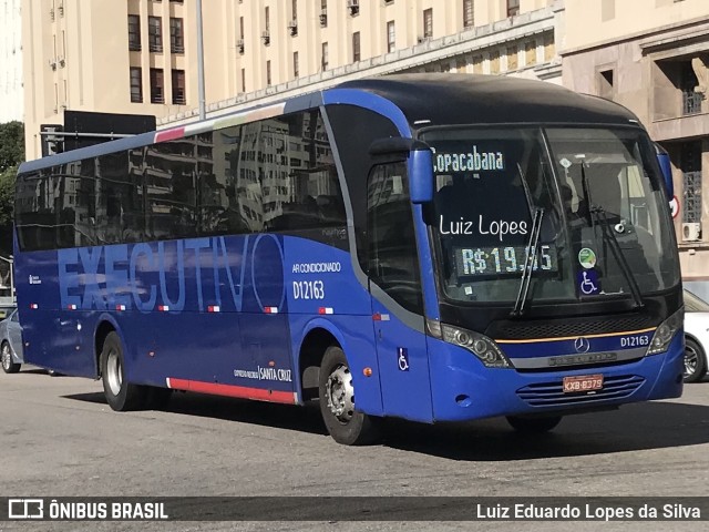 Expresso Recreio D12163 na cidade de Rio de Janeiro, Rio de Janeiro, Brasil, por Luiz Eduardo Lopes da Silva. Número da foto: #11278015.