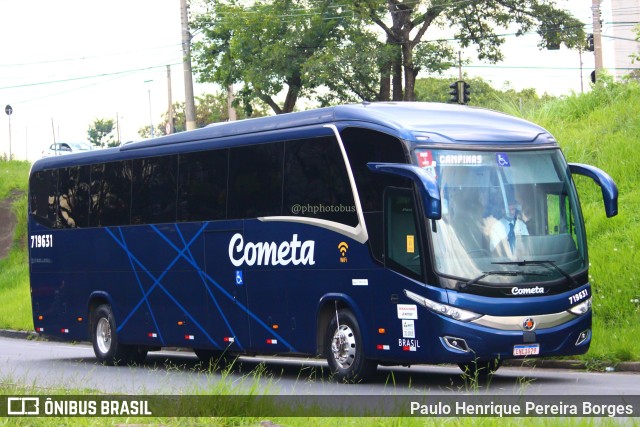 Viação Cometa 719631 na cidade de Campinas, São Paulo, Brasil, por Paulo Henrique Pereira Borges. ID da foto: 11277884.