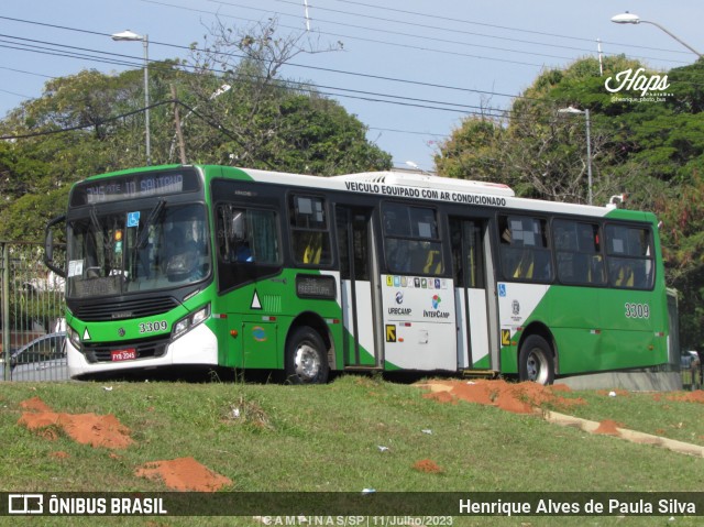 VB Transportes e Turismo 3309 na cidade de Campinas, São Paulo, Brasil, por Henrique Alves de Paula Silva. Número da foto: #11276993.