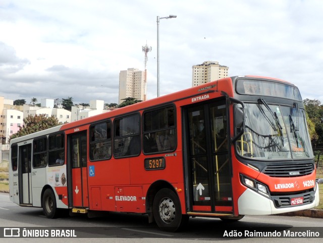 Expresso Unir 14209 na cidade de Belo Horizonte, Minas Gerais, Brasil, por Adão Raimundo Marcelino. Número da foto: #11278747.
