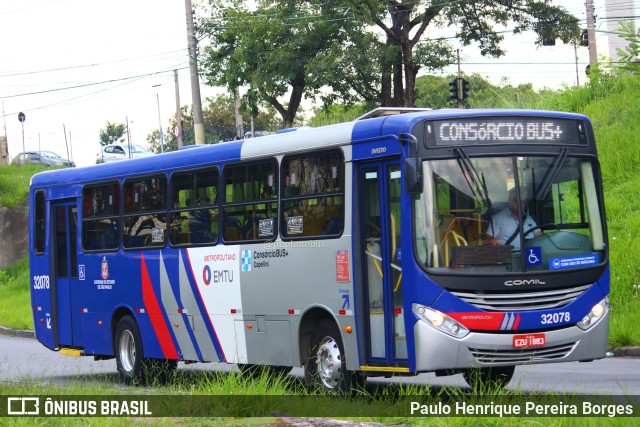 Transportes Capellini 32.078 na cidade de Campinas, São Paulo, Brasil, por Paulo Henrique Pereira Borges. ID da foto: 11277893.