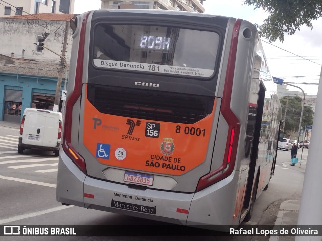 TRANSPPASS - Transporte de Passageiros 8 0001 na cidade de São Paulo, São Paulo, Brasil, por Rafael Lopes de Oliveira. Número da foto: #11276381.