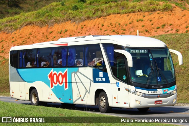 Auto Viação 1001 RJ 108.748 na cidade de Aparecida, São Paulo, Brasil, por Paulo Henrique Pereira Borges. ID da foto: 11279965.