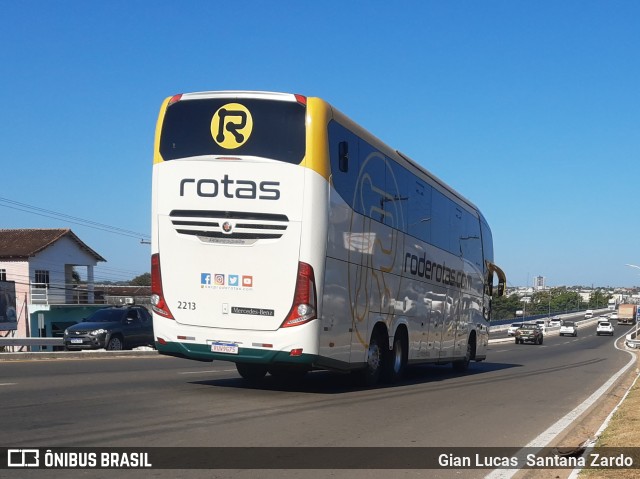 RodeRotas - Rotas de Viação do Triângulo 2213 na cidade de Ji-Paraná, Rondônia, Brasil, por Gian Lucas  Santana Zardo. Número da foto: #11280116.