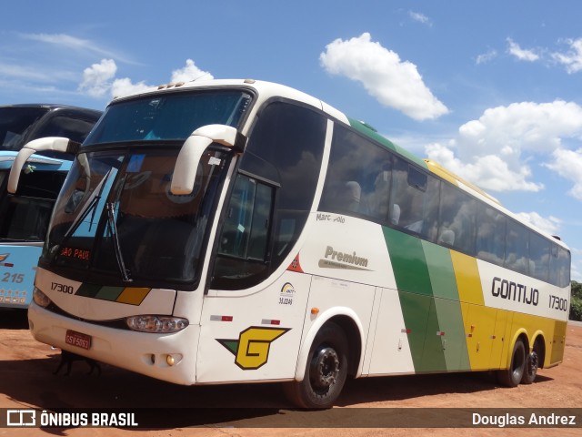 Empresa Gontijo de Transportes 17300 na cidade de Rialma, Goiás, Brasil, por Douglas Andrez. ID da foto: 11279260.