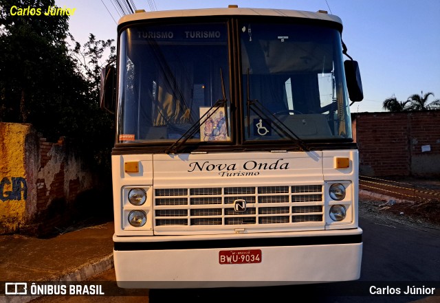Nova Onda Turismo 9034 na cidade de Trindade, Goiás, Brasil, por Carlos Júnior. Número da foto: #11279599.