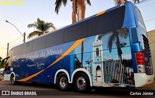 Estrela de Minas Viagens e Turismo 90000 na cidade de Trindade, Goiás, Brasil, por Carlos Júnior. Número da foto: #11279421.