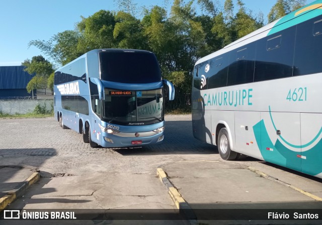 Viação Águia Branca 50210 na cidade de Cruz das Almas, Bahia, Brasil, por Flávio  Santos. Número da foto: #11280109.