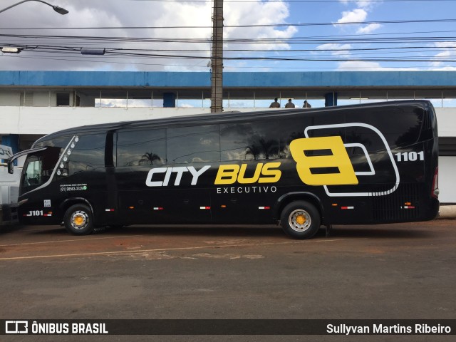 City Bus Mobilidade 1101 na cidade de Anápolis, Goiás, Brasil, por Sullyvan Martins Ribeiro. Número da foto: #11280103.