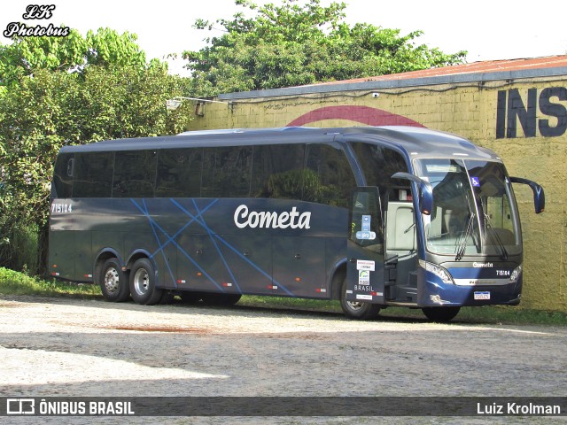 Viação Cometa 715104 na cidade de Juiz de Fora, Minas Gerais, Brasil, por Luiz Krolman. ID da foto: 11279312.