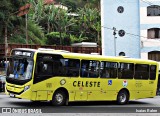 Viação Celeste 2395 na cidade de Santos Dumont, Minas Gerais, Brasil, por Isaias Ralen. Número da foto: #:id.