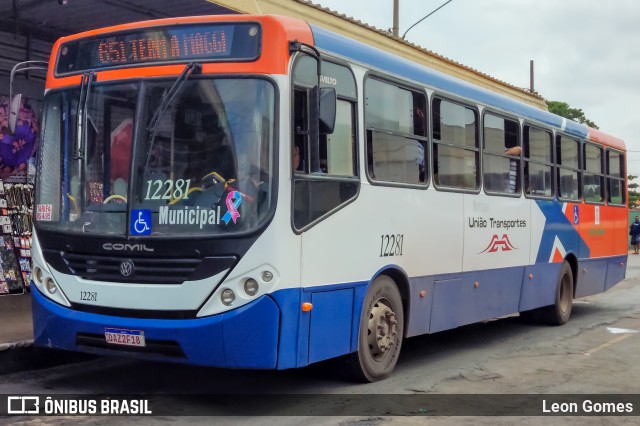 União Transportes 12281 na cidade de Várzea Grande, Mato Grosso, Brasil, por Leon Gomes. Número da foto: #11282658.
